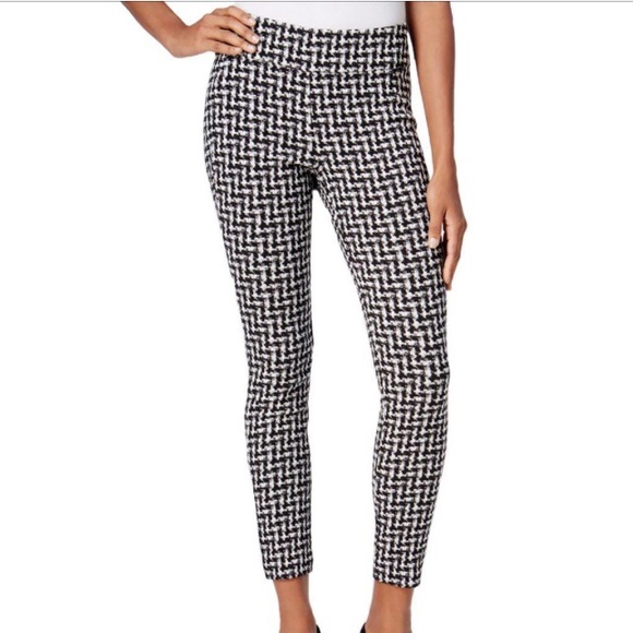 women's plaid skinny pants